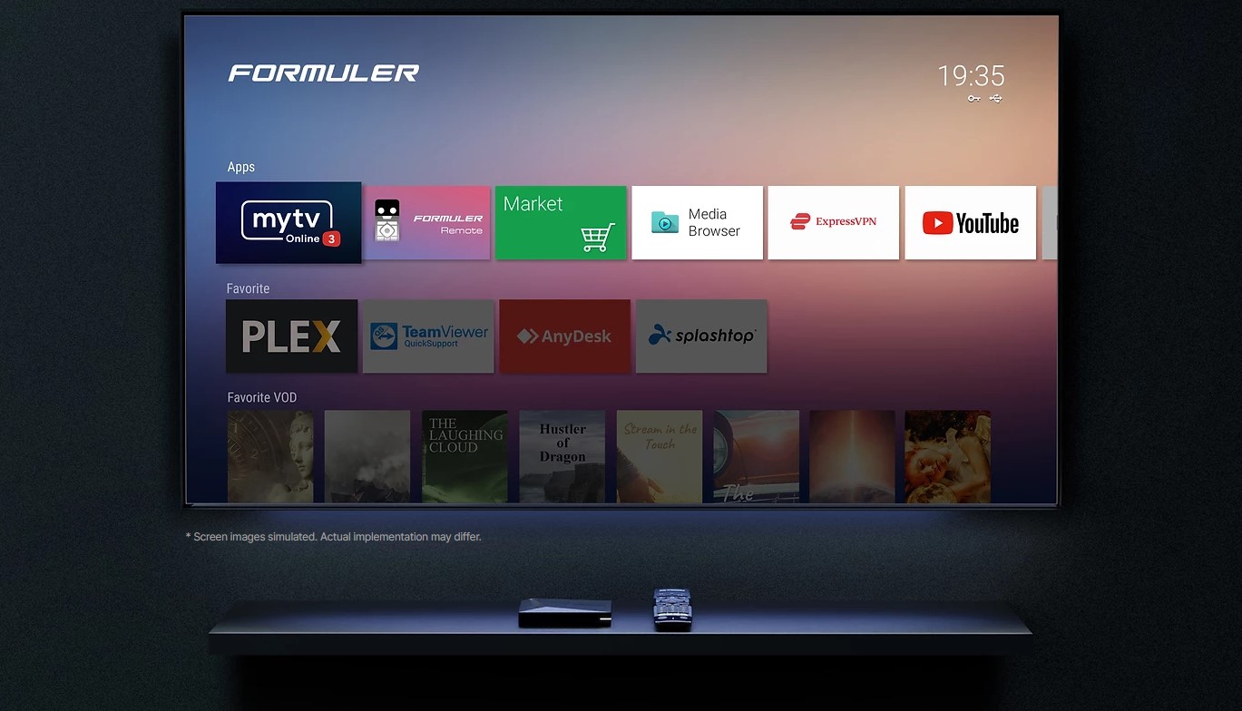 Compra Formuler Z11 Pro MAX 4K Android OTT Media Streamer MyTvOnline 3 ...